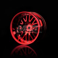 Колесо Red 10 spokes 2 ribs wheel (+11) (4) - MST-102035R