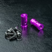 Комплект держателя батареи RMX Short battery holder set (purple) - MST-210449P
