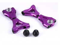 Рычаги верхние FR+RR Алюм для HPI E10 Yeah Racing - E10-125PP