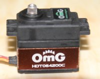Сервомашинка цифровая с титановыми шестернями HDT064200C - OMG-HDT064200C