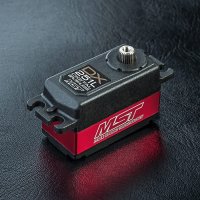 Сервомашинка низкопрофильная бесколлекторная цифровая с металлическими шестернями DX251L красная - MST-841004R