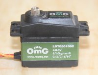 Сервомашинка стандартная цифровая с титановыми шестернями LDT050100C - OMG-LDT050100C