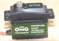 Сервомашинка стандартная цифровая с титановыми шестернями LDT050130C - OMG-LDT050130C