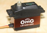 Сервомашинка стандартная цифровая с титановыми шестернями LDT056120C - OMG-LDT056120C