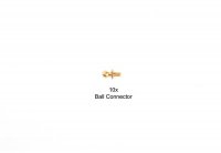 Шаровая стока - 5мм Ball Connector: 44002 (10шт) - TAM-50592