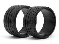 Шины 1|10 - LP35 M RADIAL BRIDGESTONE POTENZA RE-11 (2шт) - HPI-33490