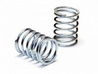 SHOCK SPRING 13x23x1.6 mm x 6.5 COILS (SILVER|2PCS) - HPI-6773