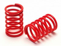 SHOCK SPRING FRONT 13x20x1.8 mm  6 COILS (RED|SOFT) - HPI-51053