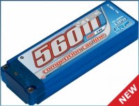 Силовой аккумулятор - LRP LiPo Competition Car Line Hardcase 5600 - 50C - 7.4V - LRP-79875