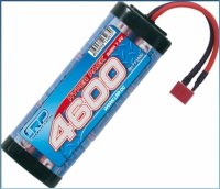 Аккумулятор силовой LRP SC NiMH 7.2V 6-cell (US-style T-Plug) 4600мАч - LRP-71140U