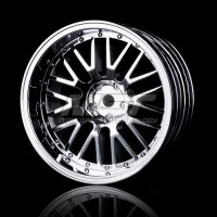 Диски Silver 10 spokes 2 ribs (+8) (4) - MST-102026S
