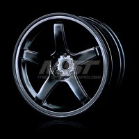 Диски Silver black 5 spokes (+3) (4) - MST-102017SBK