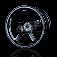 Диски Silver black 5 spokes (+5) (4) - MST-102018SBK