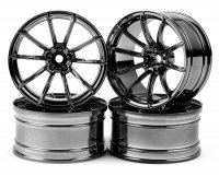 Диски Silver black GTR (+9) (4) - MST-102078SBK