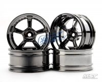 Диски Silver black Kairos wheel (+11) (4) - MST-102038SBK