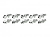 Шаровые стойки Steel 4.8mm Ball Stud L=6 (10 pcs) - 3RAC-BS4806S