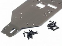 SUPER CHASSIS 2.5MM (7077S|GUN METAL) - HPI-73948