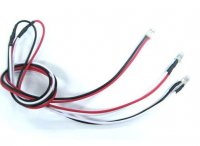 Комплект светодиодов LED 3 мм белого свечения - LK-0008WT