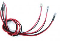 Комплект светодиодов LED 5 мм красного свечения - LK-0009RD