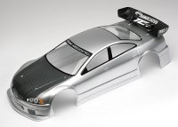 Кузов 1:10 TC4 V-Type Silver Painted Body - AS31076
