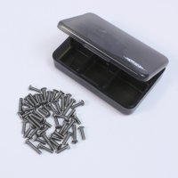 Полный комплект титановых болтов для TT-01, и коробка для хранения мелких запчастей - YR-TS-TT01|D