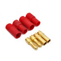 Коннекторы Turborix Advance 3.5mm Thermostable Gold Connectors Shrink Plastic Tubes Set (2 пары) - SWS-1566002