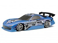 Радиоуправляемая машина для дрифта HPI E10 Drift (Mazda RX-7 FD3S) 4WD RTR масштаб 1:18 2.4G - HPI-10712