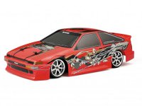 Радиоуправляемая машина для дрифта HPI E10 Drift (Toyota Sprinter Trueno AE86) 4WD RTR масштаб 1:18 2.4G - HPI-10713