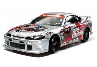 Радиоуправляемая машина для дрифта Tamiya XB Nismo Silvia TT01D 4WD RTR масштаб 1:10 2.4G - TAM-57765
