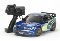 Модель шоссейного автомобиля Tamiya XBS Impreza WRC07 Blue 4WD RTR масштаб 1:10 2.4G - TAM-46605