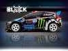 Модель шоссейного автомобиля HPI Micro RS4 Ford Fiesta ST RX43 2015 Ken Block 4WD RTR масштаб 1:18 2.4G - HPI-115387