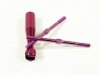 TURNBUCKLE M4X70MM (TITANIUM|PURPLE|2PCS) - HPI-93585