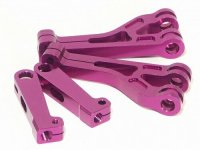 Верхние рычаги регулируемые алюминиевые (PURPLE) 2 комплекта - HPI-86257