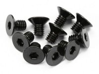 Винт FLAT HEAD M4X6MM (HEX SOCKET|10шт) - HPI-94527