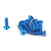 Винт М3x12 под шестигранник, анодированный Blue (10 шт) - GSC-S01412BL