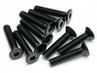 Винт потайной M4X20мм (HEX SOCKET|10шт) - HPI-94533