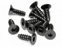 Винты саморезы M4X12мм (HEX | 10шт) replacement part Z644 - HPI-94630
