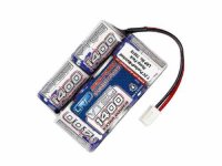 Аккумулятор силовой LRP VTEC 2|3A 1400EP Race Hump Pack 7,2V 6 банок - LRP-75410