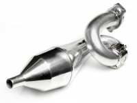 Выхлоп резонансный ALUMINUM TUNED PIPE (POLISHED|BAJA 5B) - HPI-86690