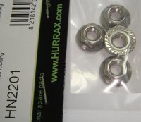 Гайка wheel nut M6 self locking - HN2201
