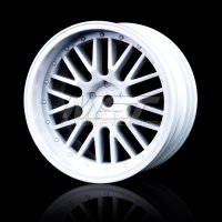 Диски White 10 spokes 2 ribs (+5) (4) - MST-102025W