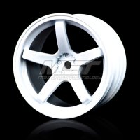 Диски White 5 spokes (+5) (4) - MST-102018W