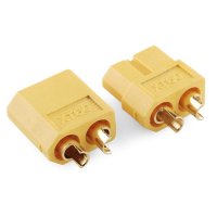 Разъем корпусной XT60 пара папа-мама - GW-13-009