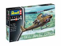 Сборная модель Американский ударный вертолет Bell AH-1G Кобра масштаб 1:72 - 04956