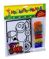 Набор для творчества *Насыпь-наклей. Паровоз* - C-306