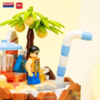 Конструктор Balody 3D из миниблоков Летний кокос, 616 элементов - BA16341