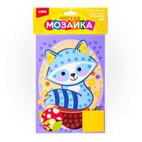 Мозаика мягкая *Енот*, малый набор - Кэ-004