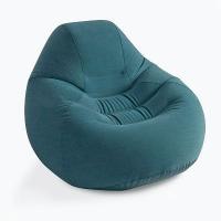 Надувной стул-кресло Intex Deluxe Beanless 122х127х81см синий - И68583