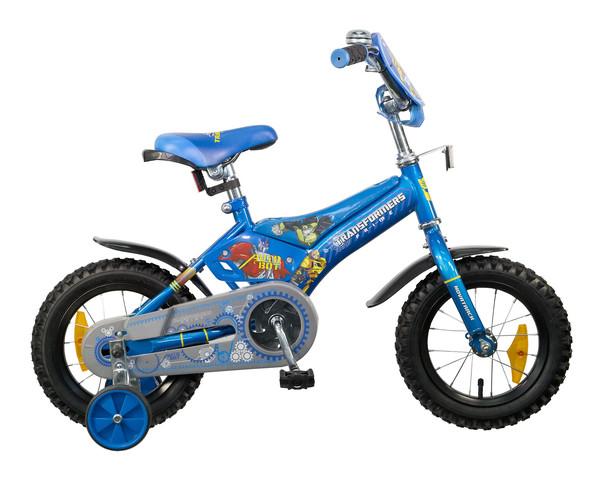 Велосипед Novatrack 12*, Transformers, синий, пластиковые короткие крылья - 125TRANSFORM.BL4