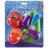 Игровой набор ABtoys Помогаю маме Продукты для резки на липучках 8 предметов - PT-01534
